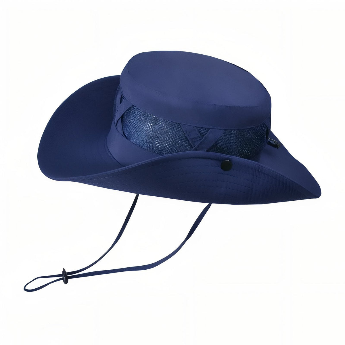 Chapeau de Randonnée Ventilé bleu marine