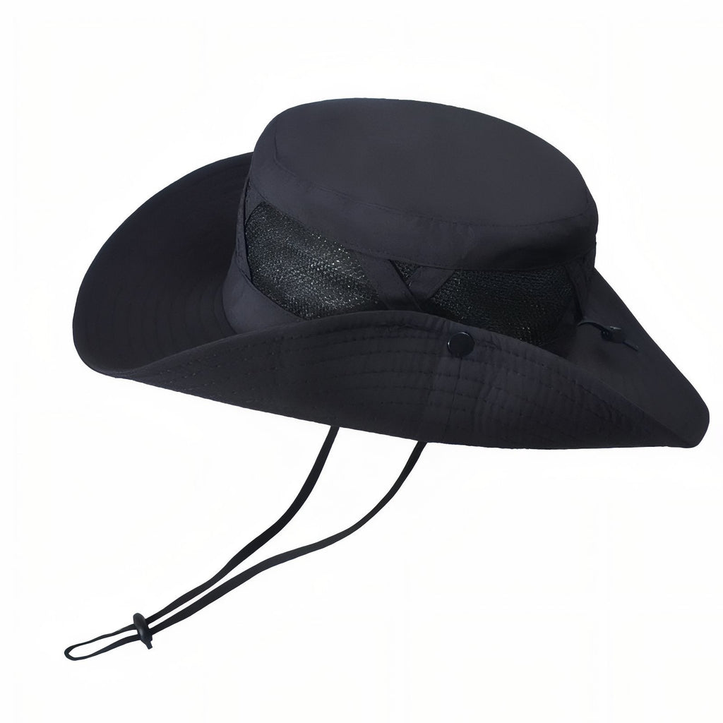 Chapeau de Randonnée Ventilé noir