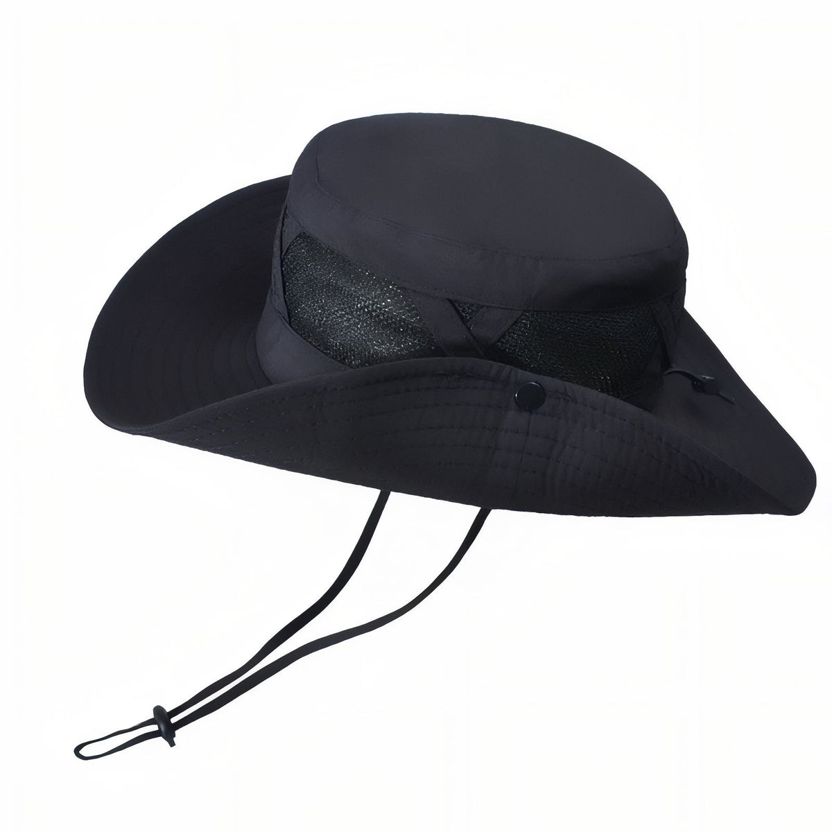 Chapeau de Randonnée Ventilé noir