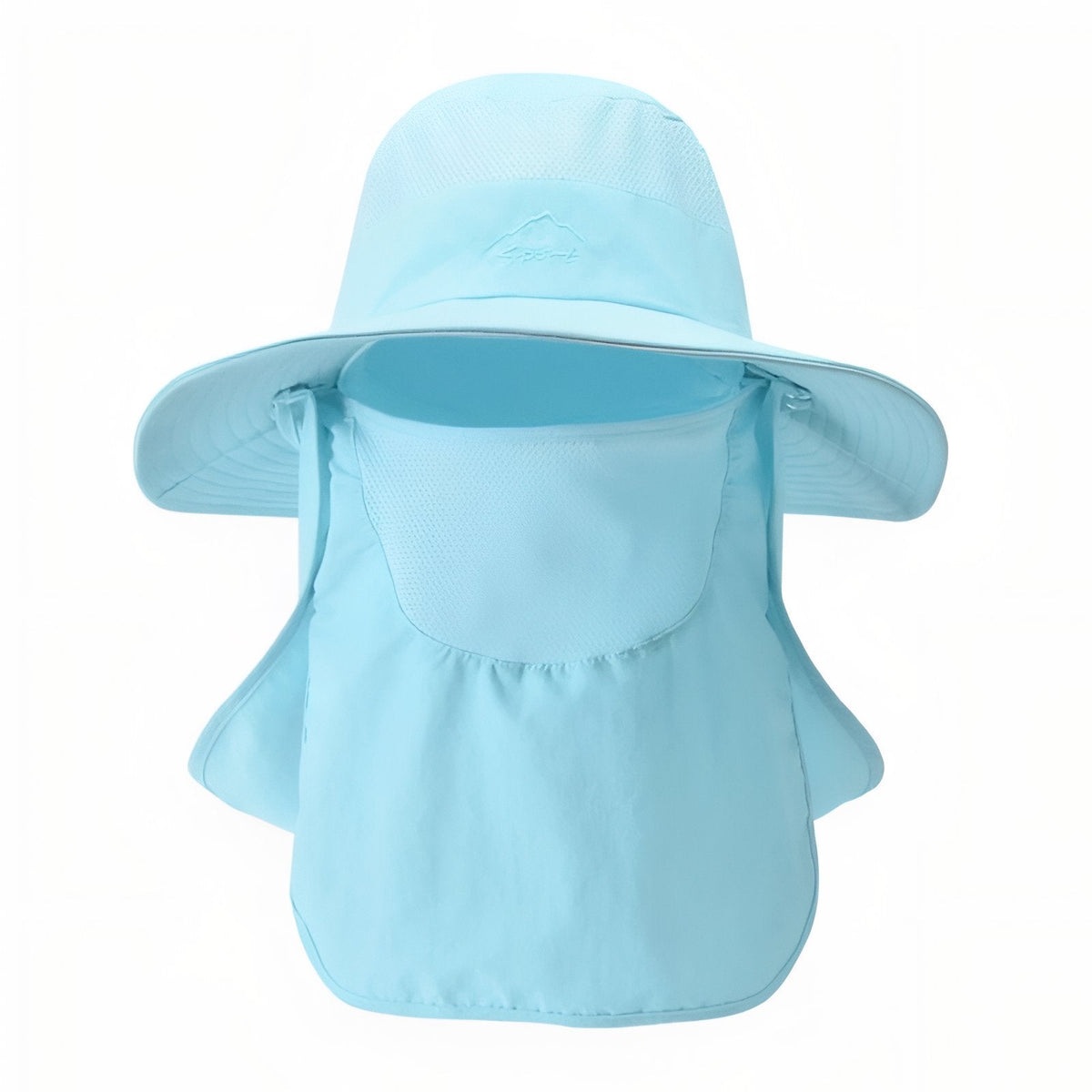 Chapeau Randonnée Anti UV bleu clair
