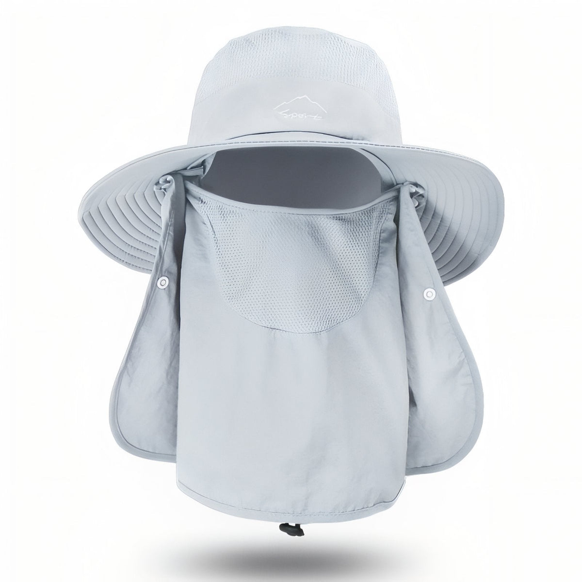 Chapeau Randonnée Anti UV gris clair