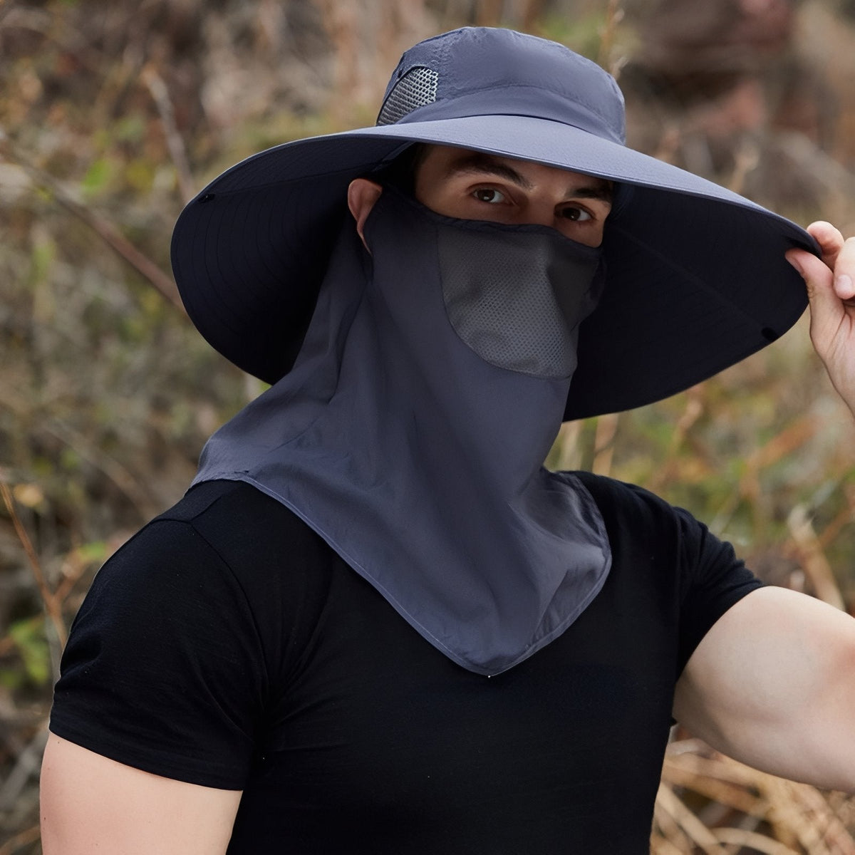 Chapeau Randonnée Anti-UV Homme — photo 7