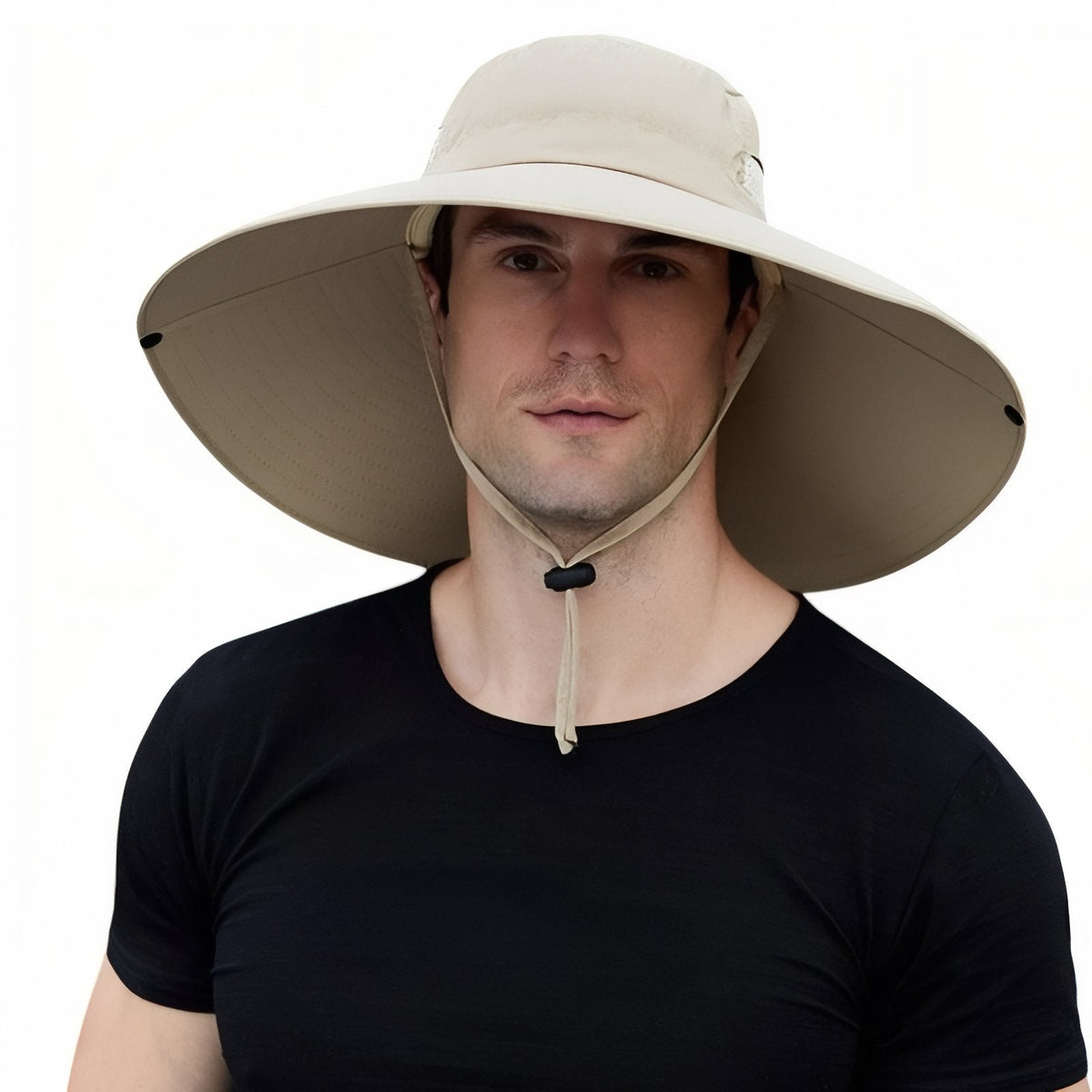 Chapeau Randonnée Anti-UV Homme beige