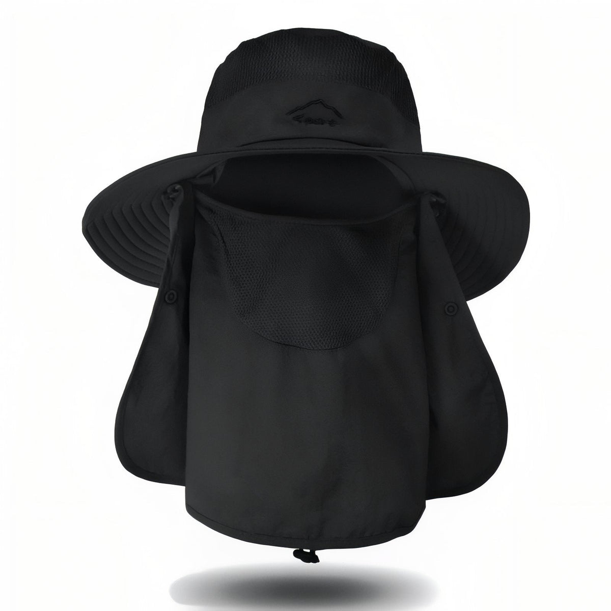 Chapeau Randonnée Anti UV noir