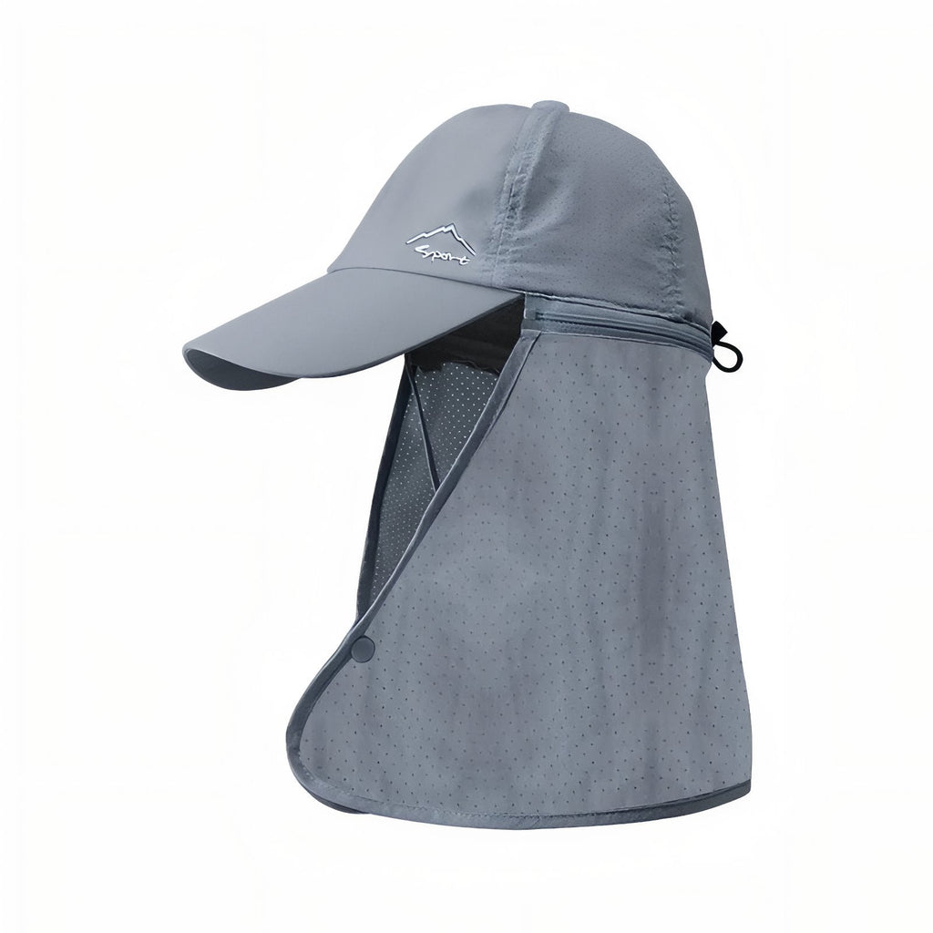 Chapeau Randonnée Avec Protège Nuque dark grey
