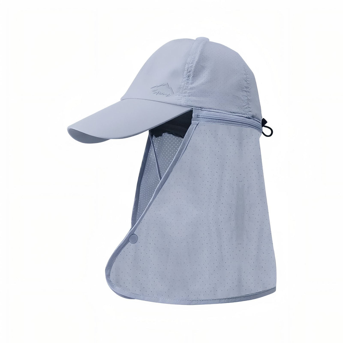 Chapeau Randonnée Avec Protège Nuque gris clair