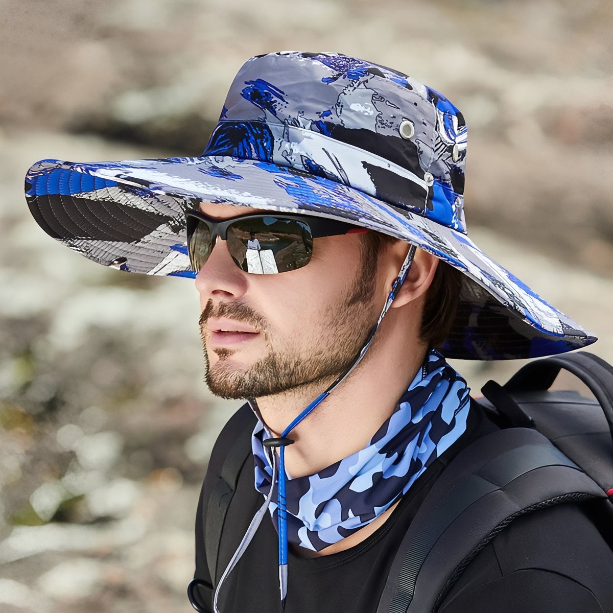 Chapeau Randonnée Camouflage — photo 8