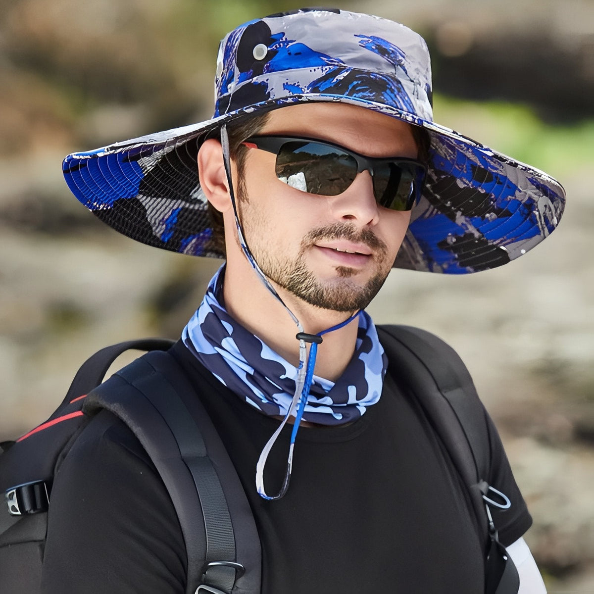 Chapeau Randonnée Camouflage — photo 9