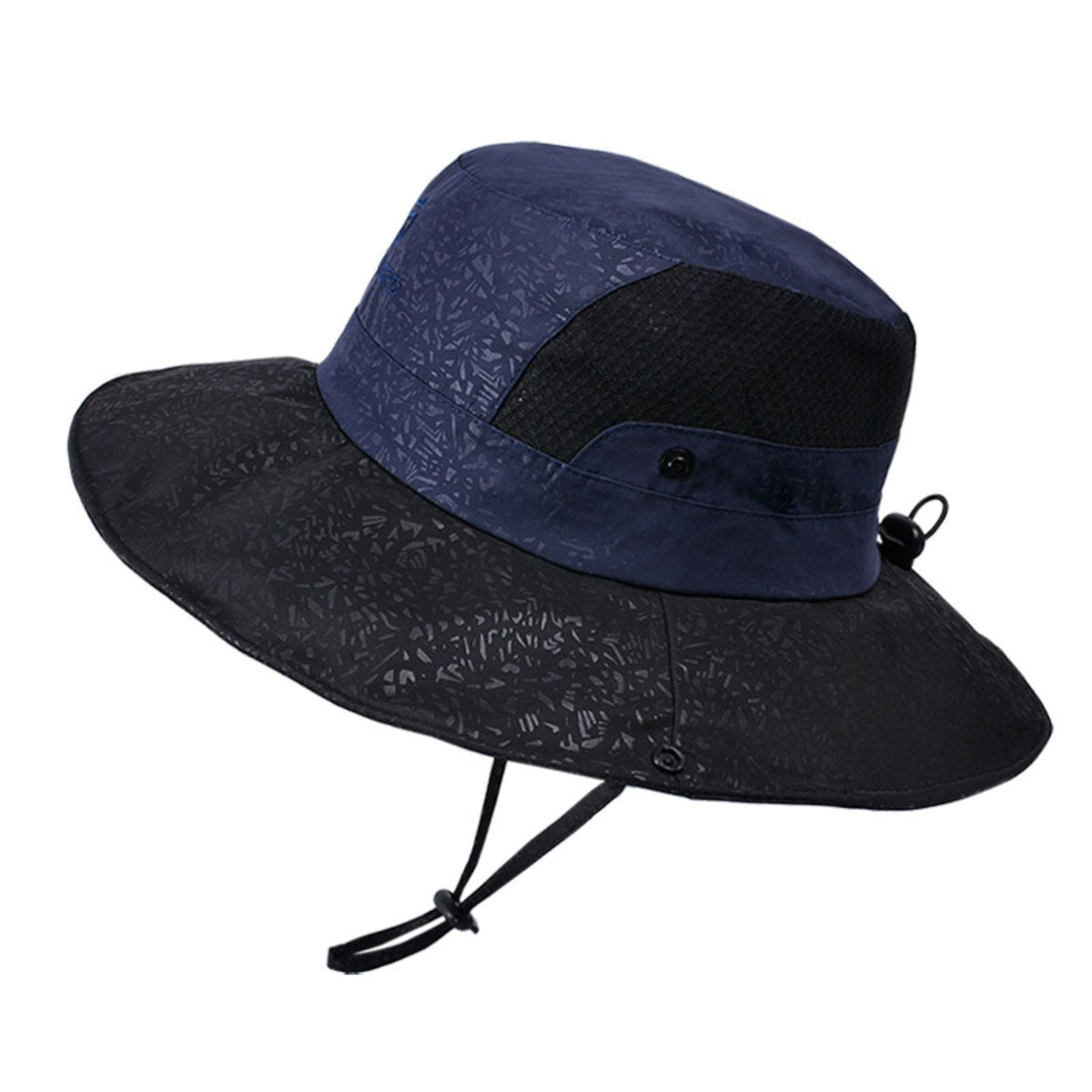 Chapeau Randonnée Ultra Léger bleu marine et noir