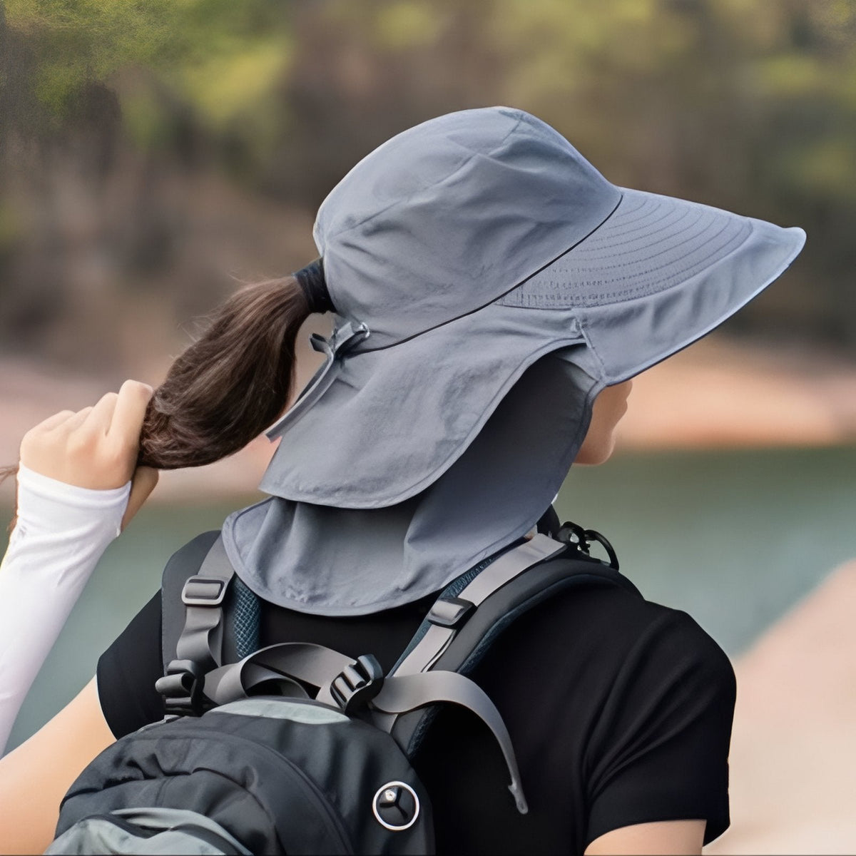 Chapeau Soleil Randonnée Femme — photo 4