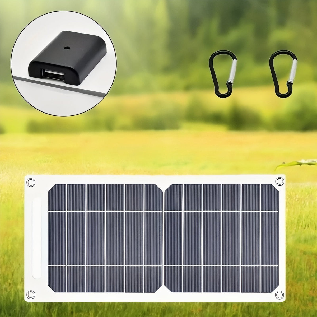 Chargeur Solaire Portable Randonnée 35W — photo 7