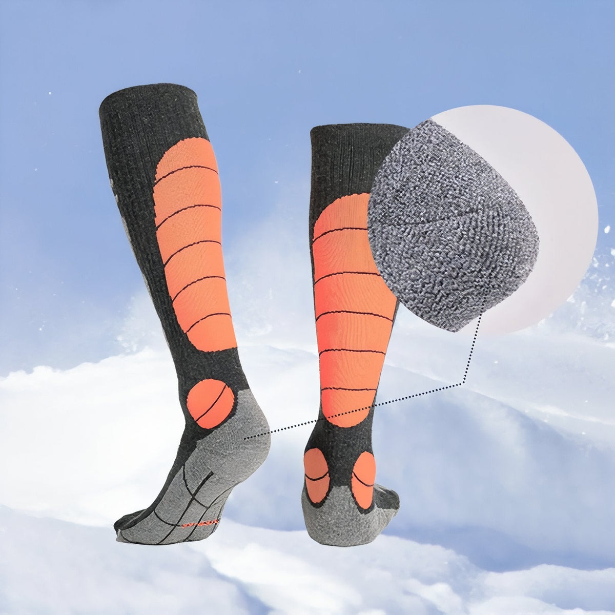 Chaussettes Randonnée Mérinos — photo 2