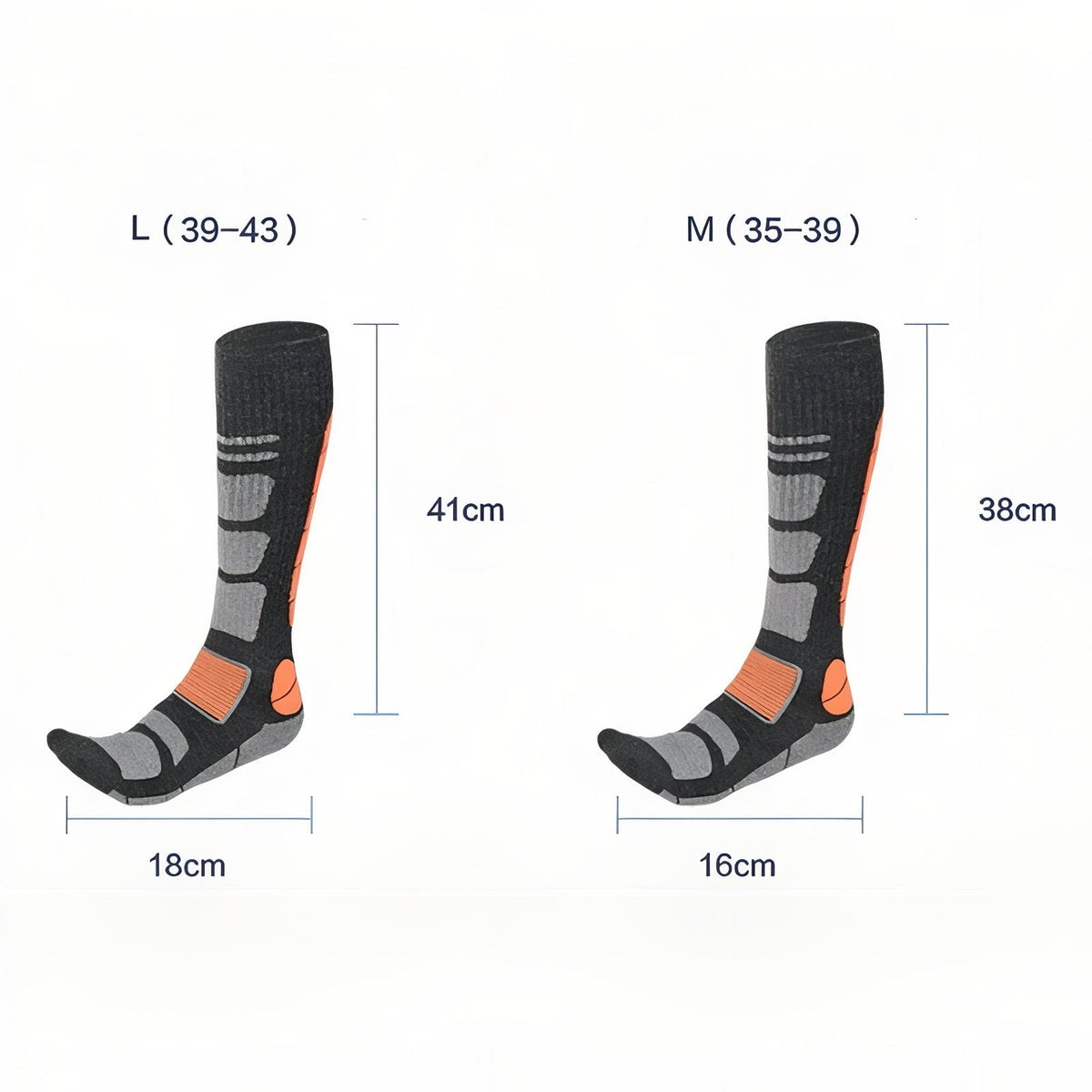 Chaussettes Randonnée Mérinos — photo 3
