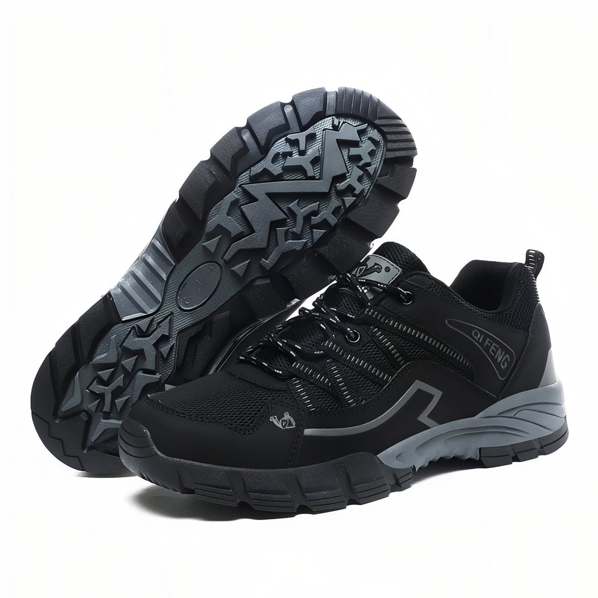 Chaussure Basse De Marche Homme noir et gris