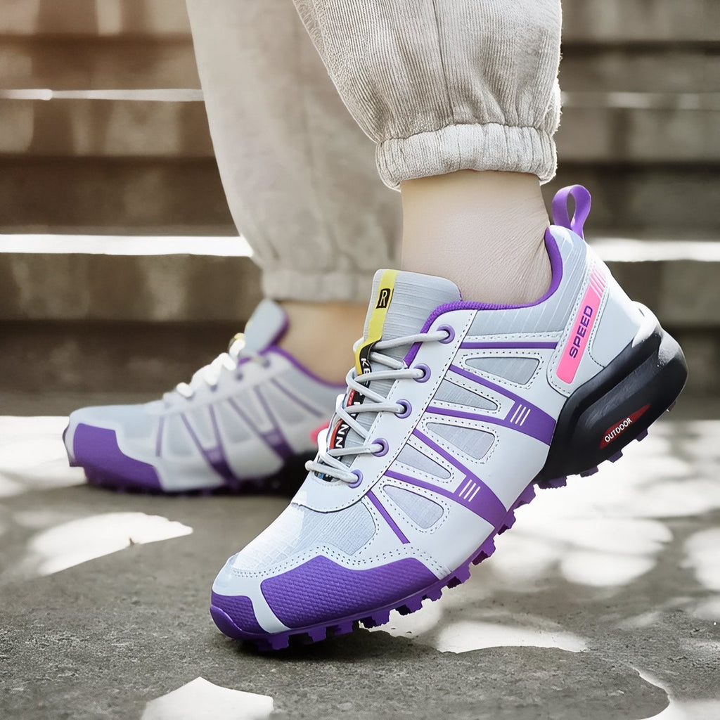Chaussure Randonnée Femme Légère Violette — photo 2