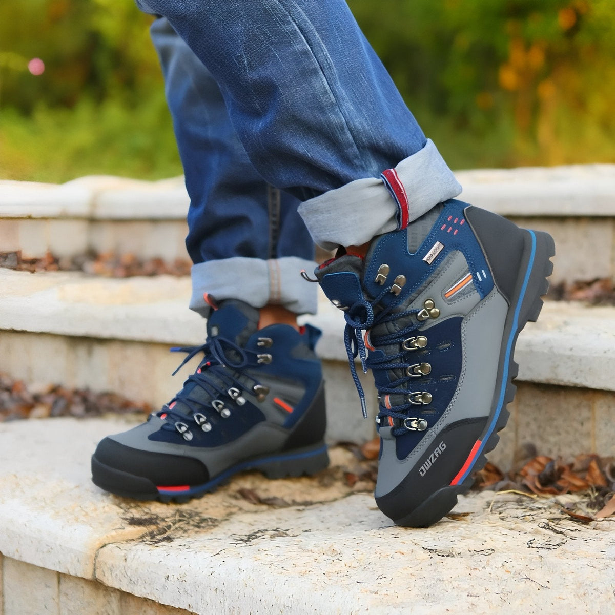 Chaussure Randonnée Montagne Homme Cuir — photo 2