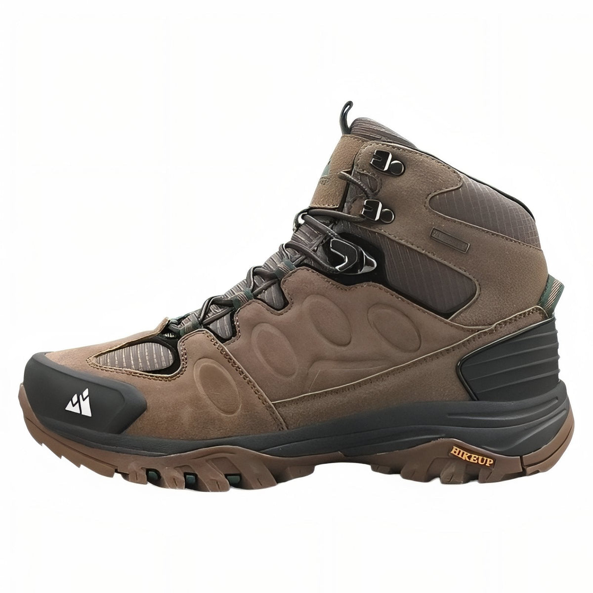 Chaussure Randonnée Montagne Homme Textile marron foncé