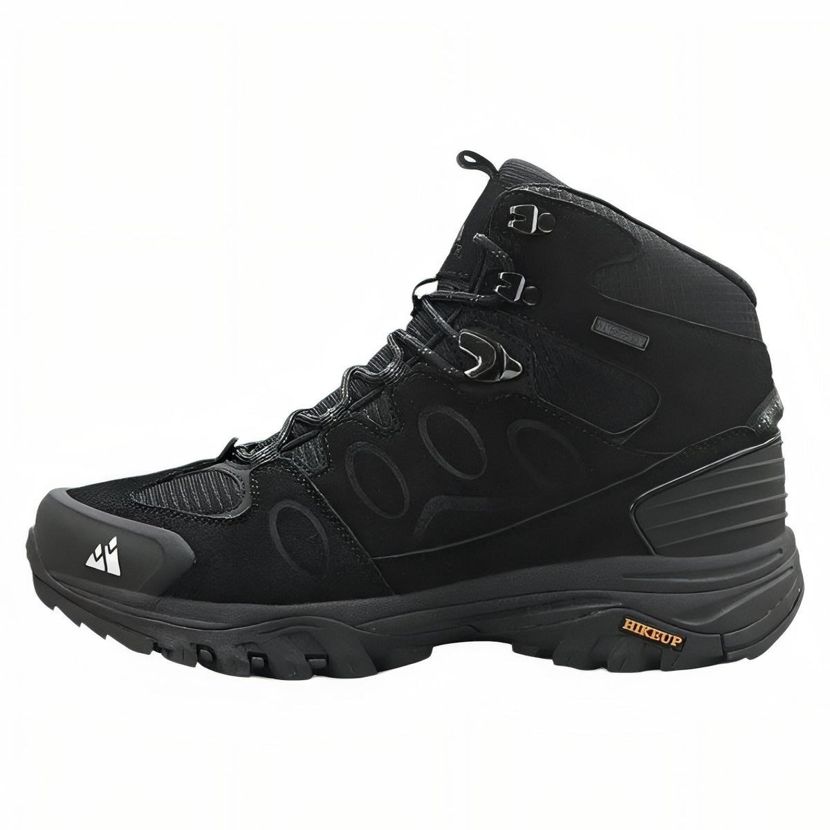 Chaussure Randonnée Montagne Homme Textile noir ébène
