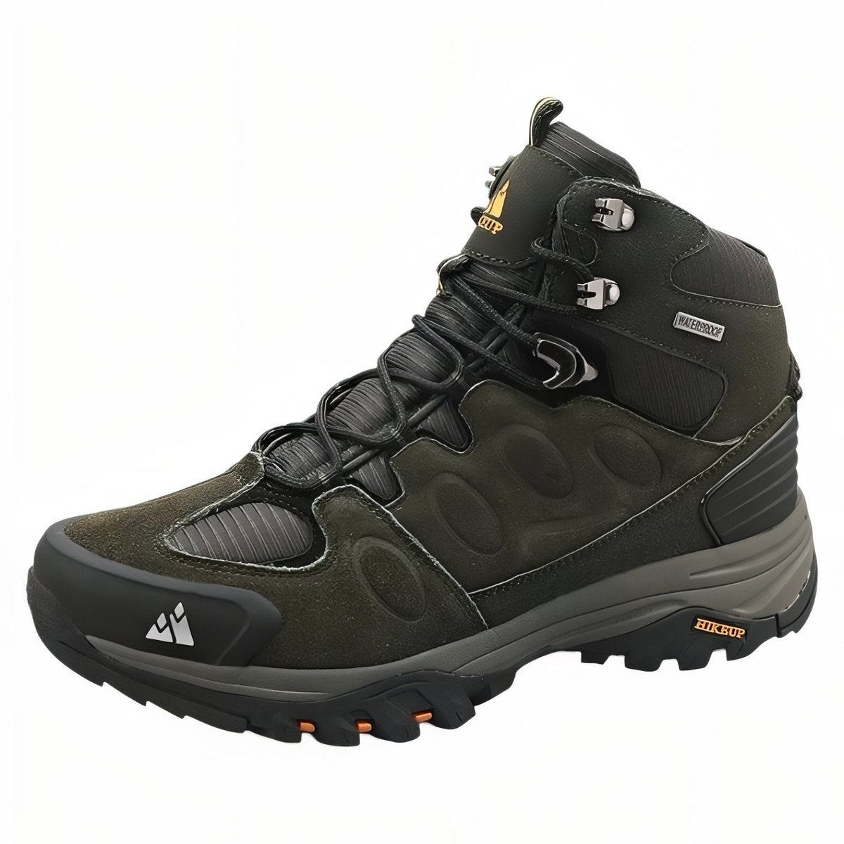 Chaussure Randonnée Montagne Homme Textile vert foncé