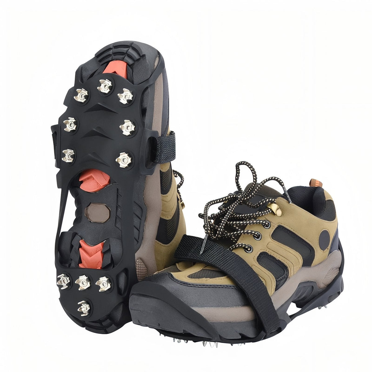 Crampons Anti-Glisse Randonnée 11 Dents
