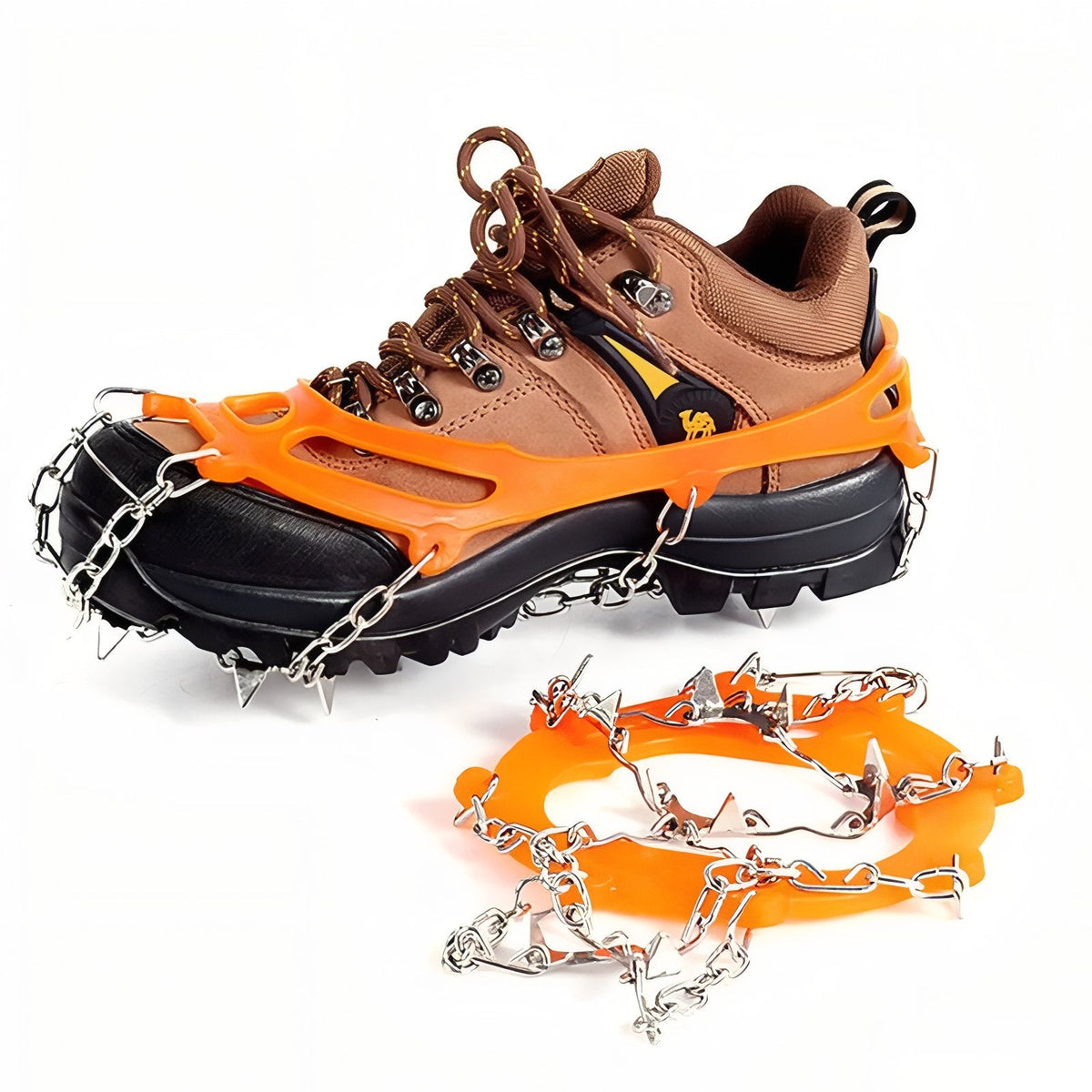 Crampons Pour Randonnée Hiver 10 Dents — photo 5