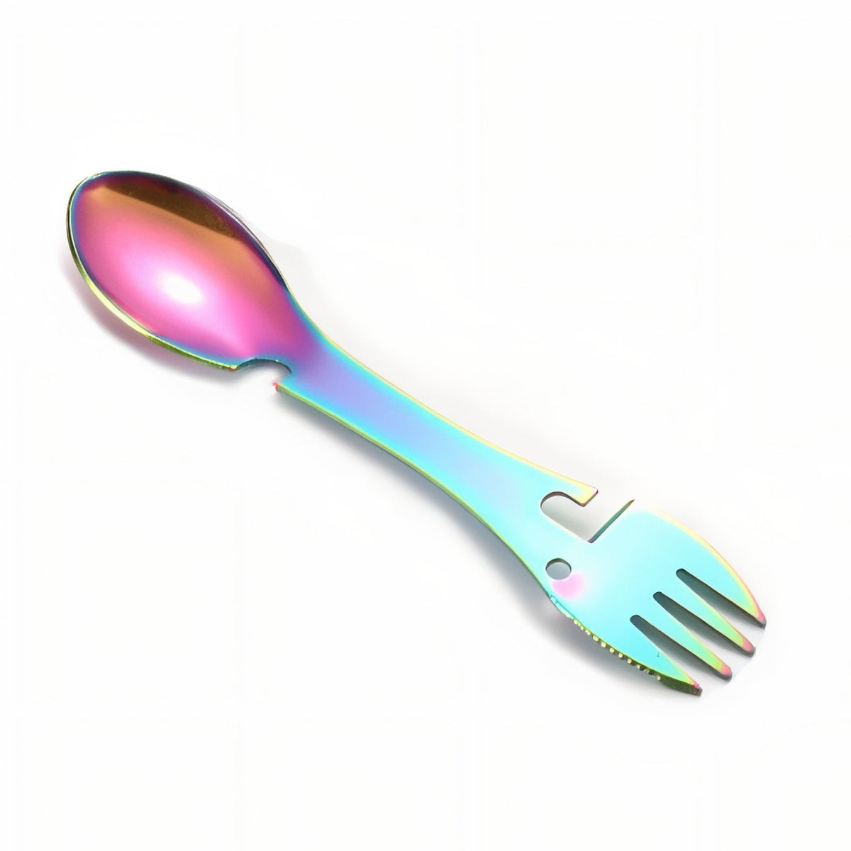 Cuillère Fourchette Randonnée  5 En 1 multicolore