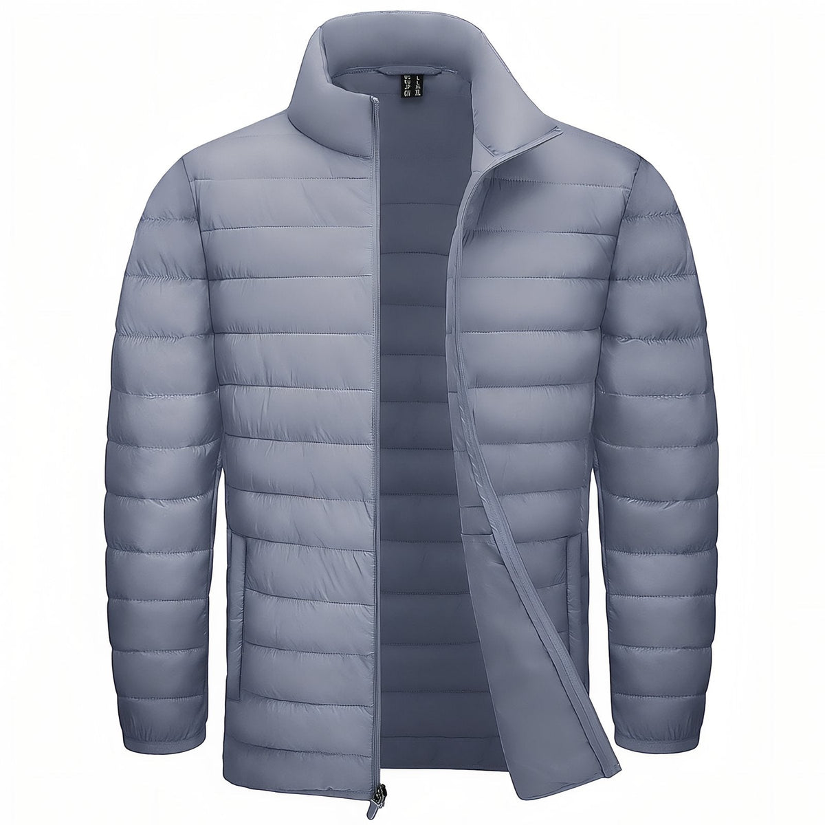 Doudoune Légère Homme Randonnée gris