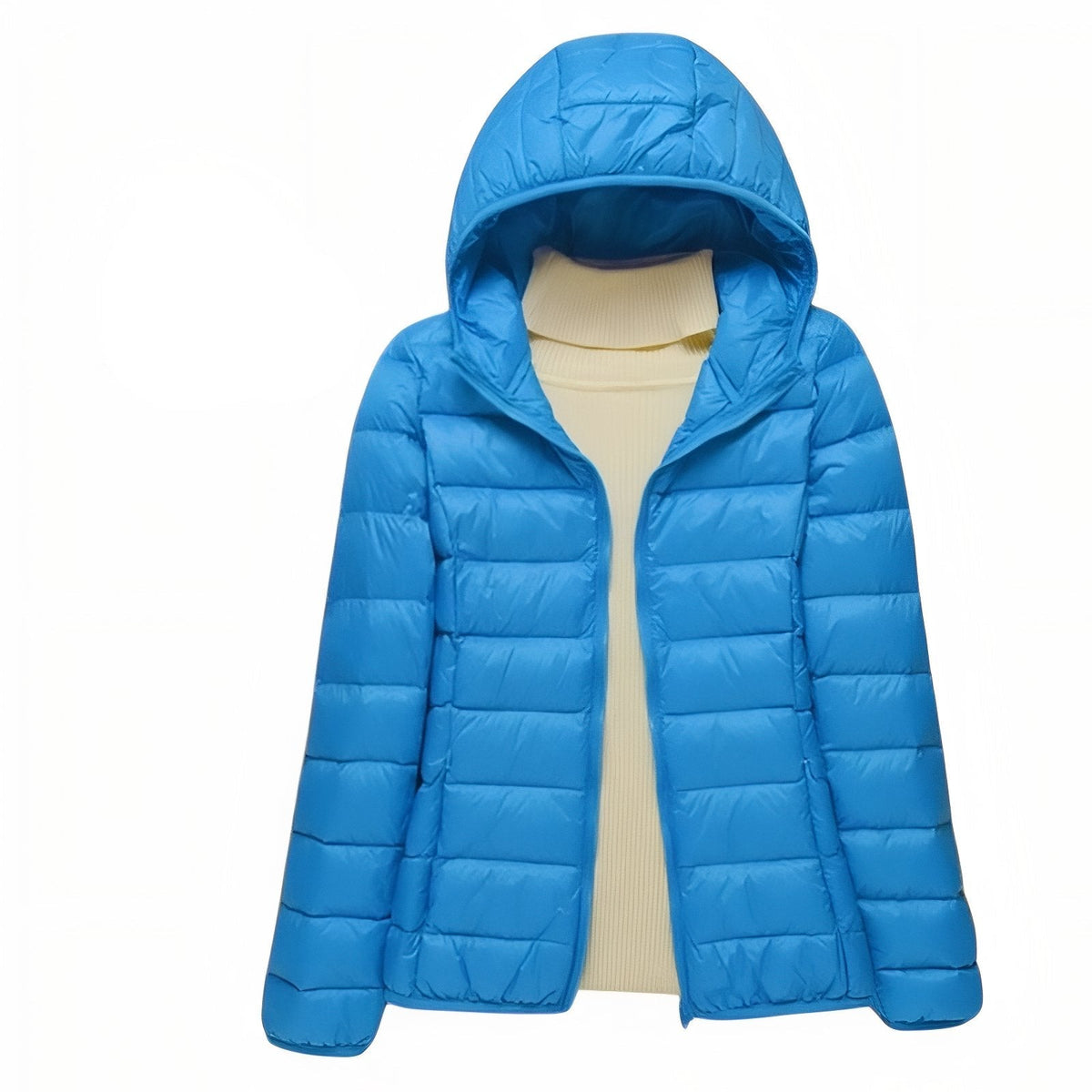 Doudoune Randonnée Compressible Femme bleu