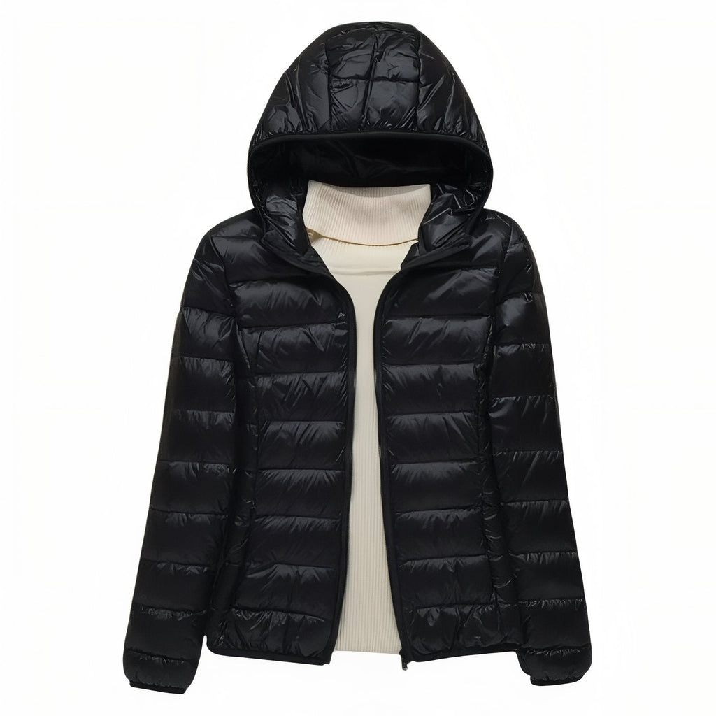 Doudoune Randonnée Compressible Femme noir