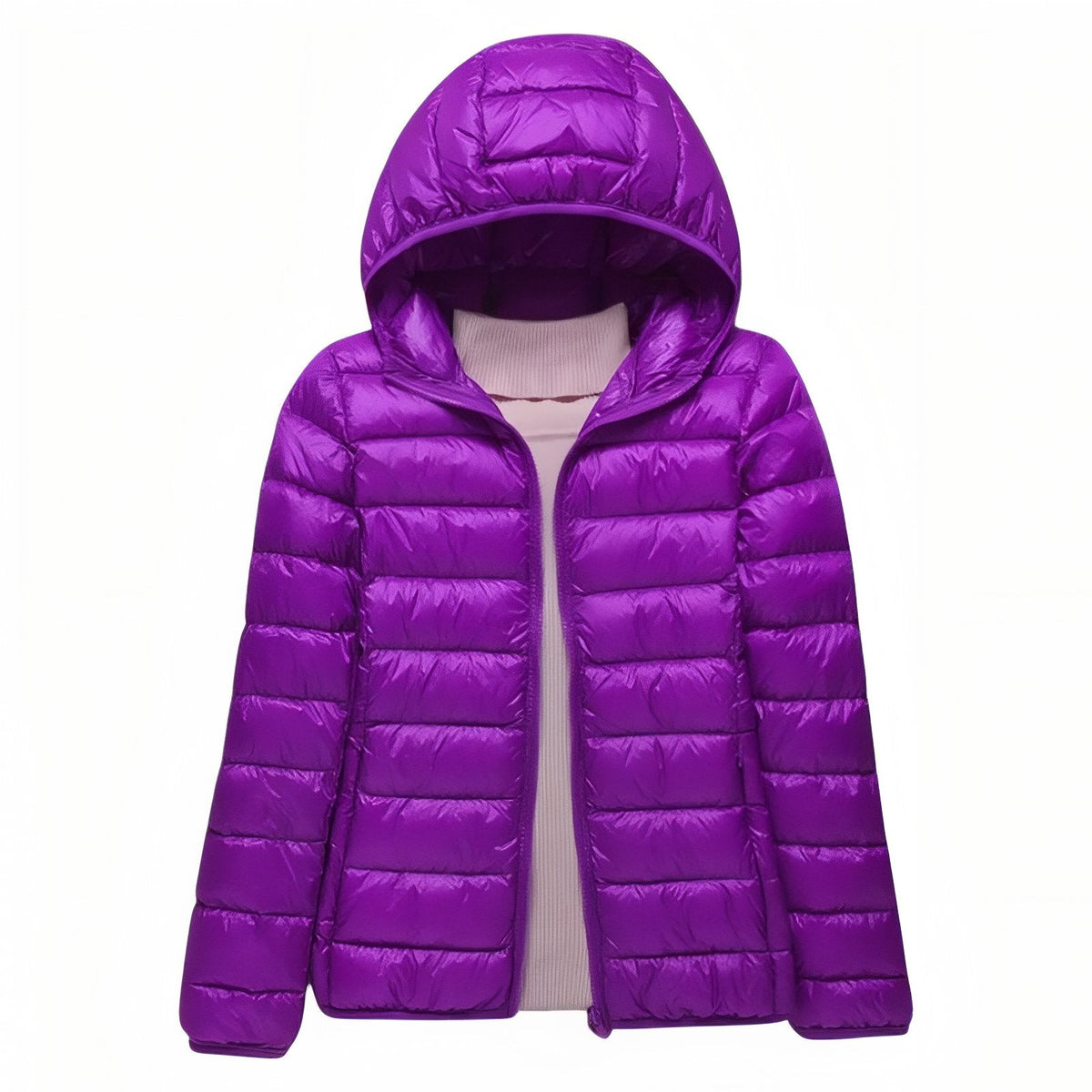 Doudoune Randonnée Compressible Femme violet