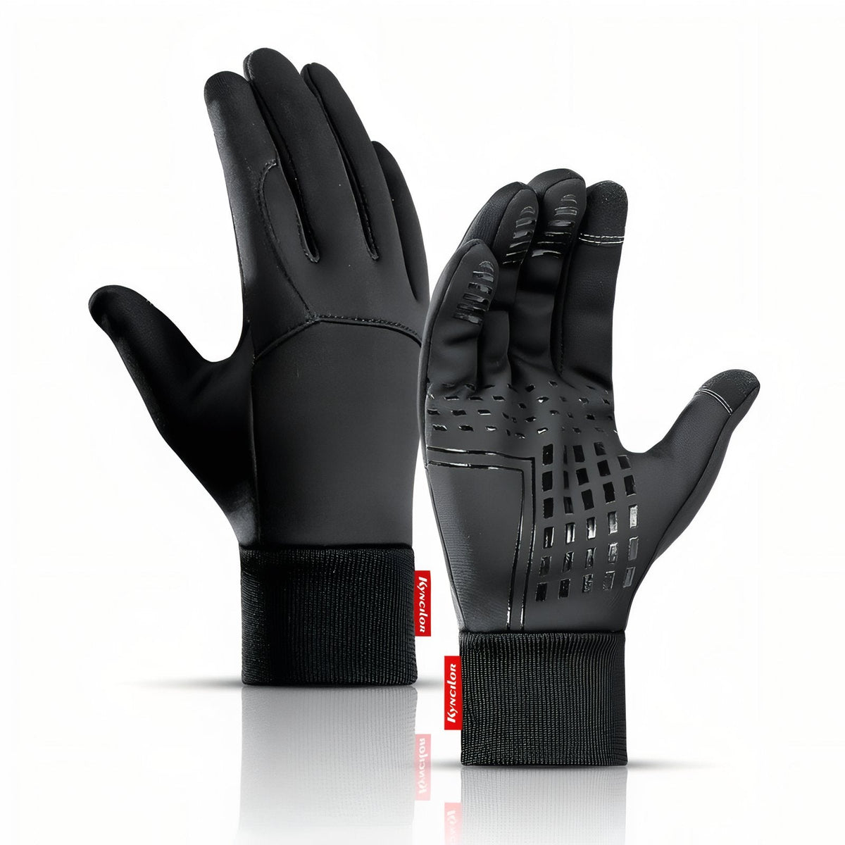 Gants Chauds Tactiles Randonnée noir