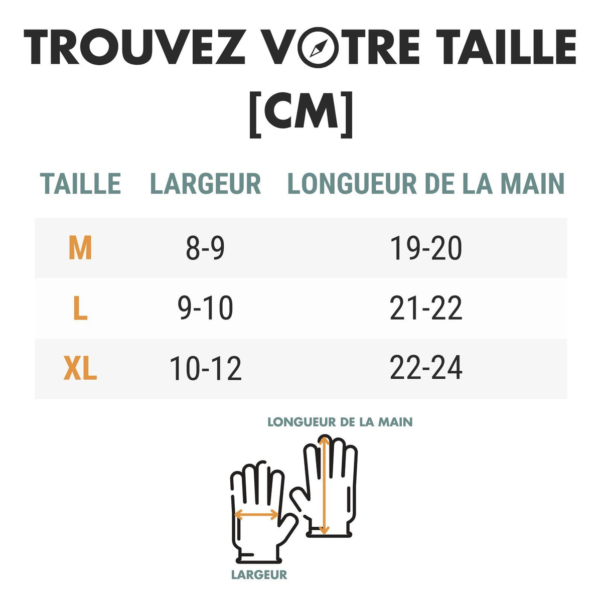 Gants de Randonnée À Doigt Coupé — photo 8