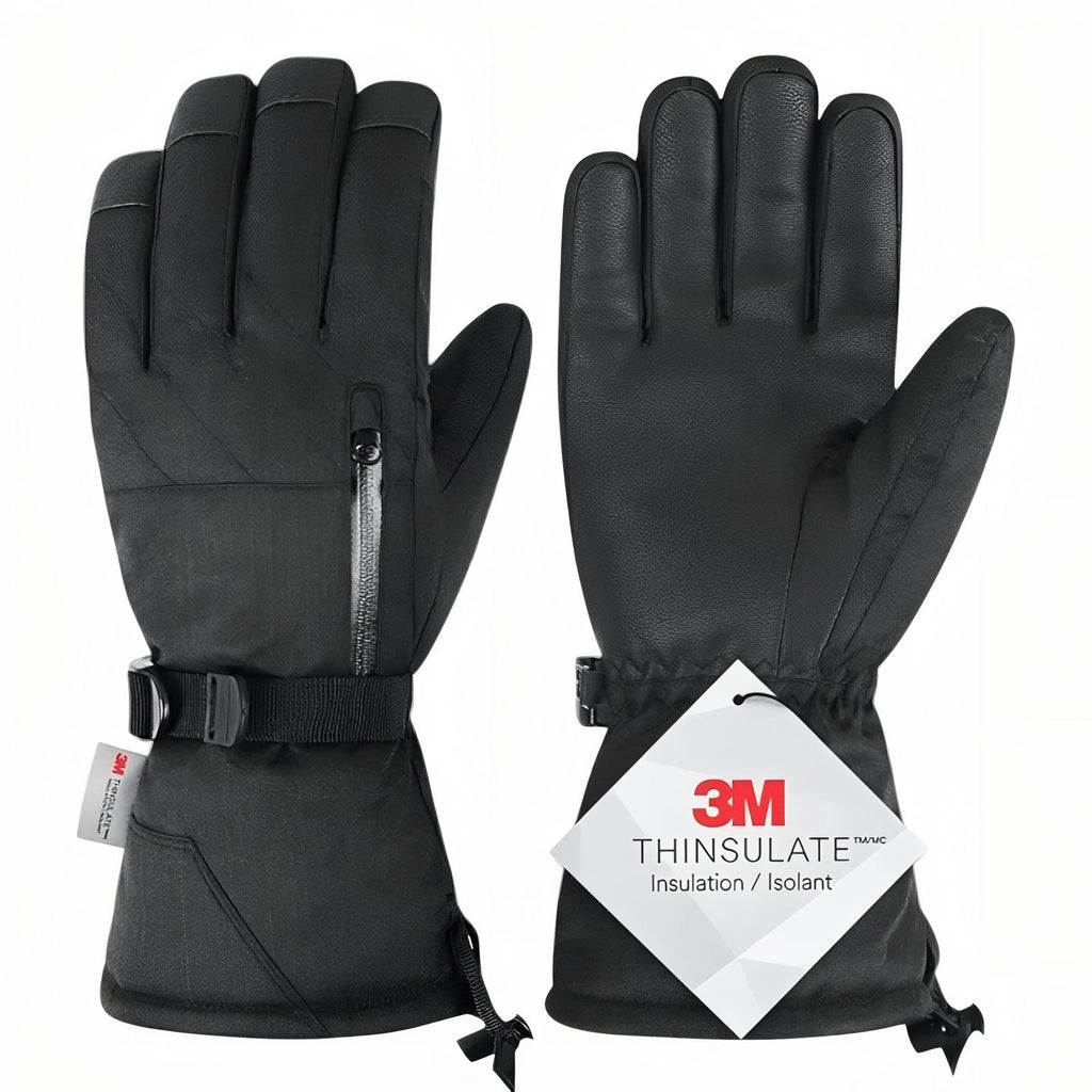 Gants Pour Ski de Randonnée noir ébène