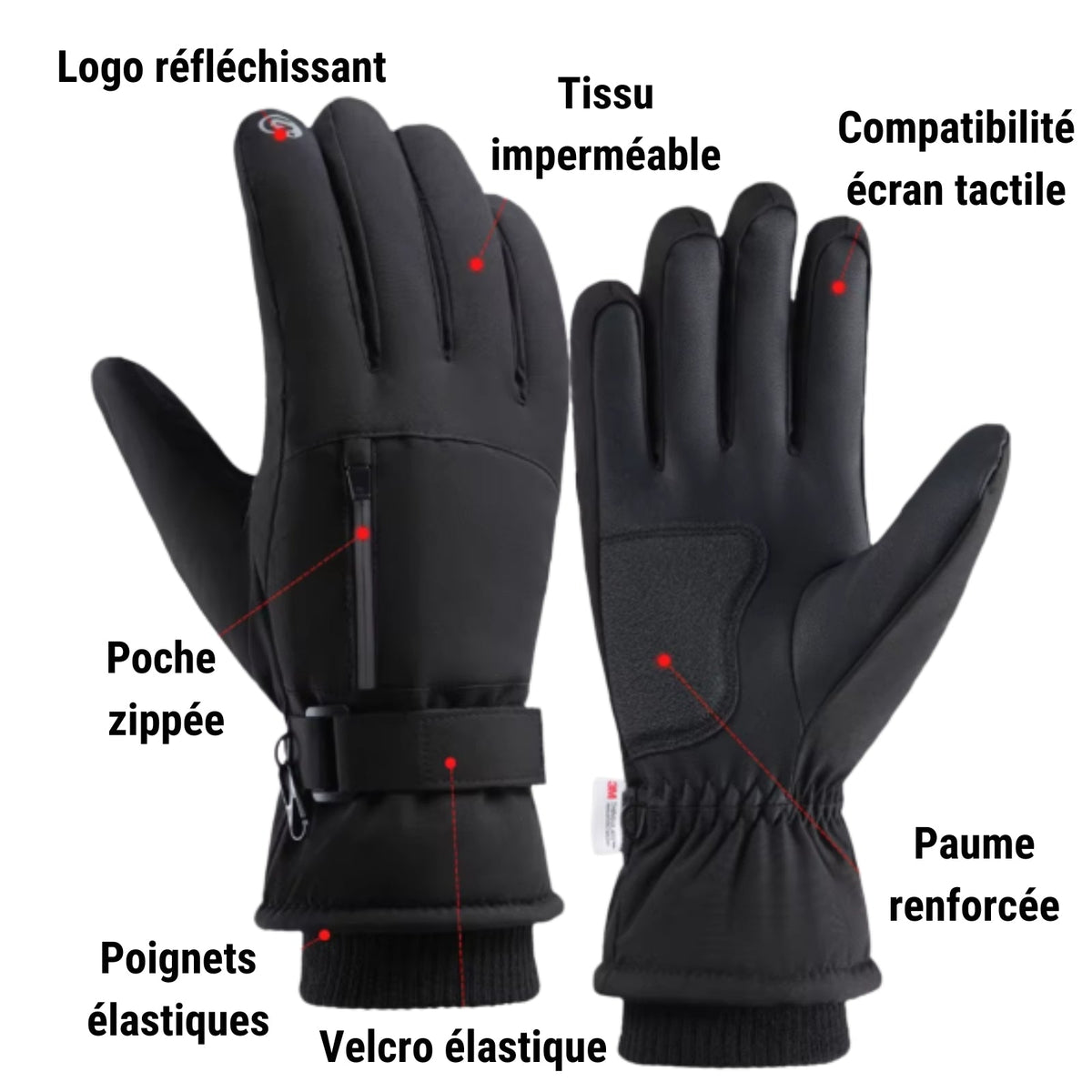 Gants Randonnée Grand Froid — photo 8