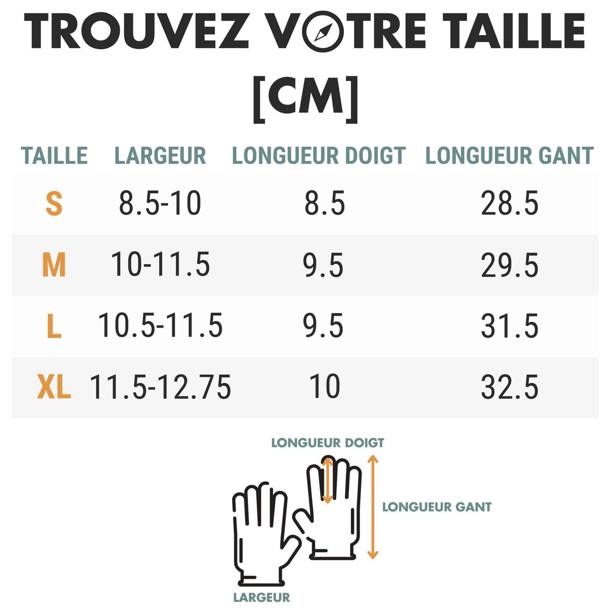 Gants Randonnée Hiver Homme — photo 11