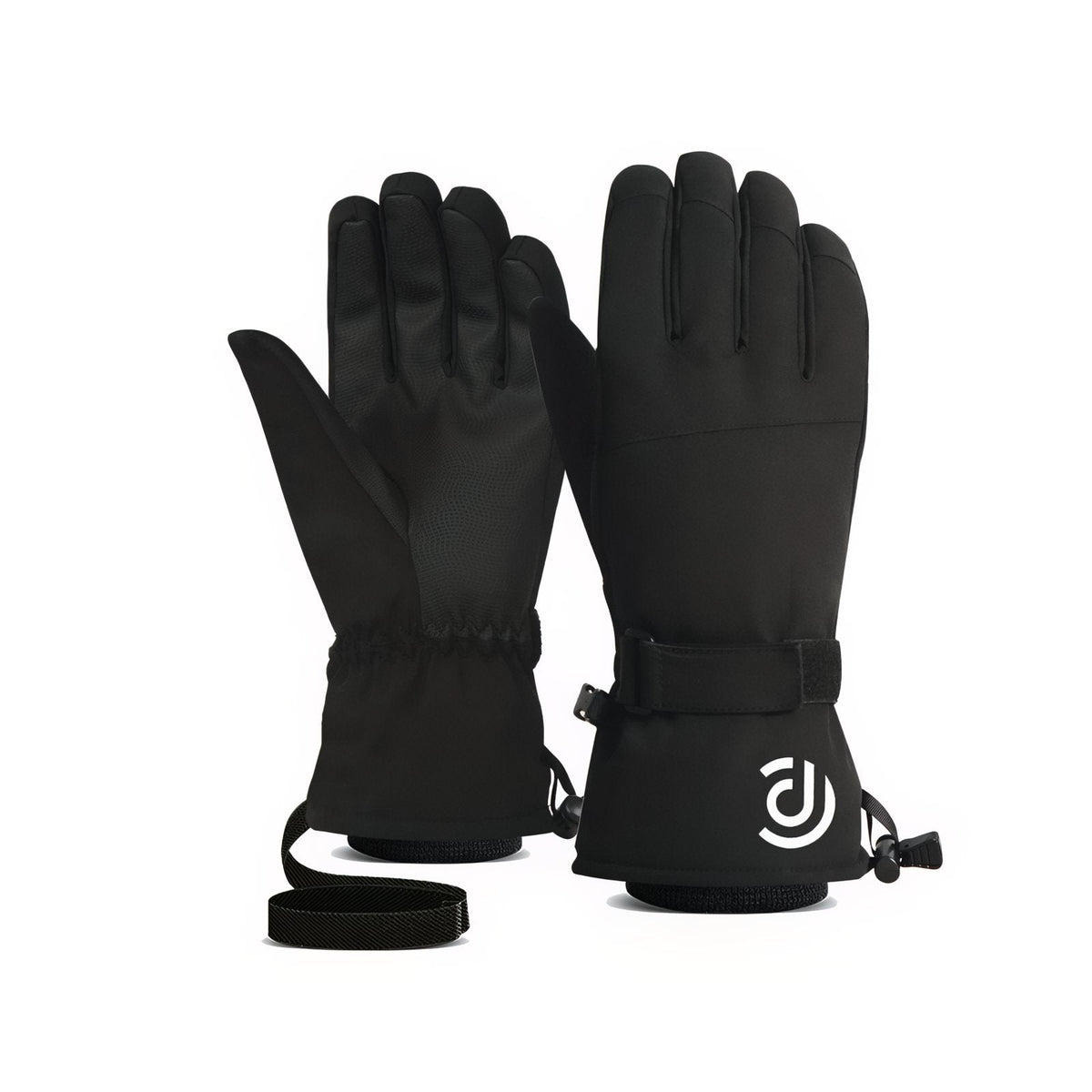 Gants Randonnée Hiver Homme noir