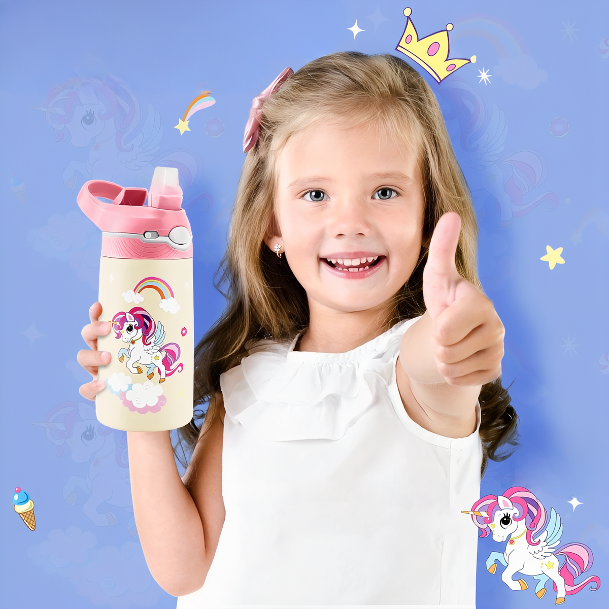 Gourde Enfant Dinosaure 400ML — photo 2