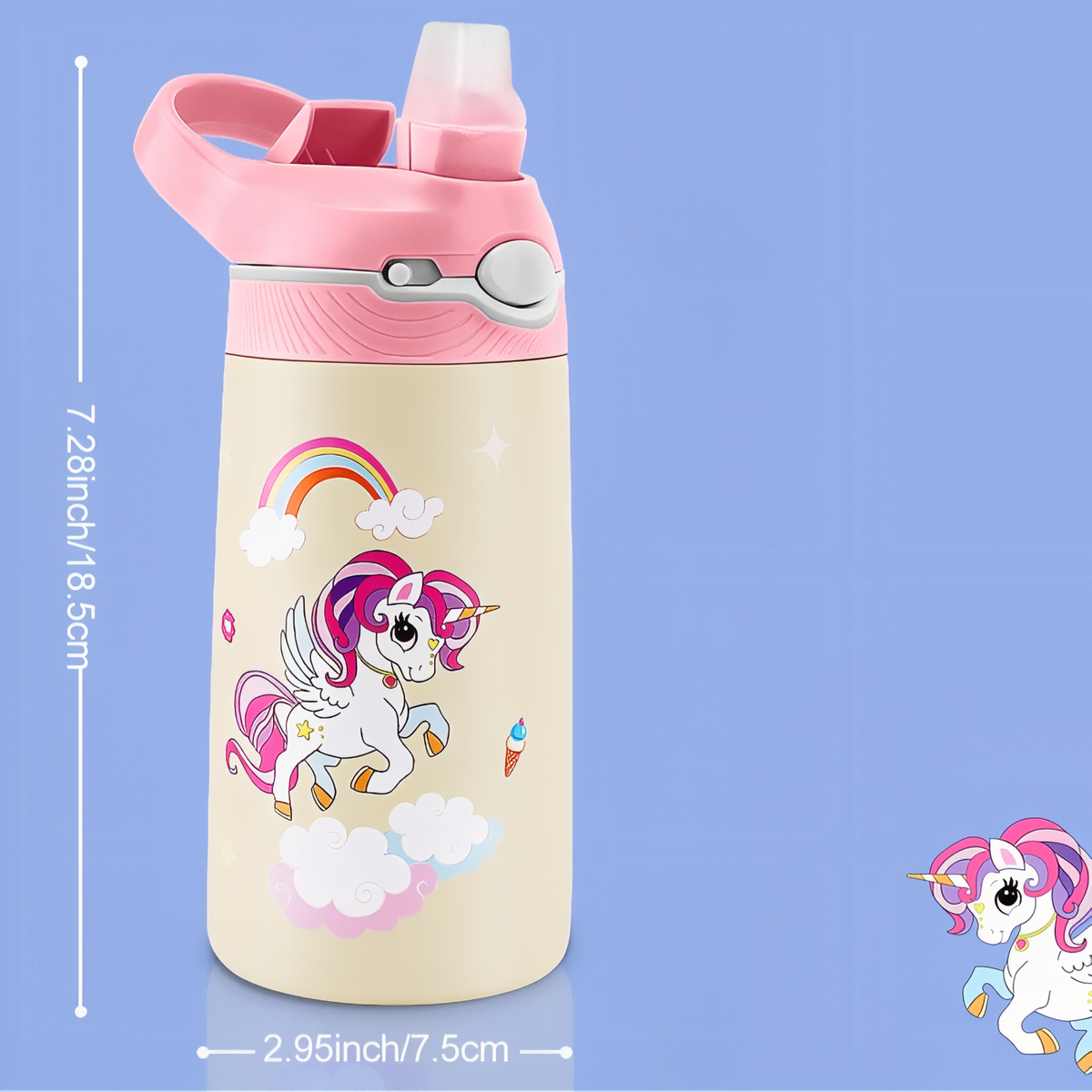 Gourde Enfant Dinosaure 400ML — photo 3