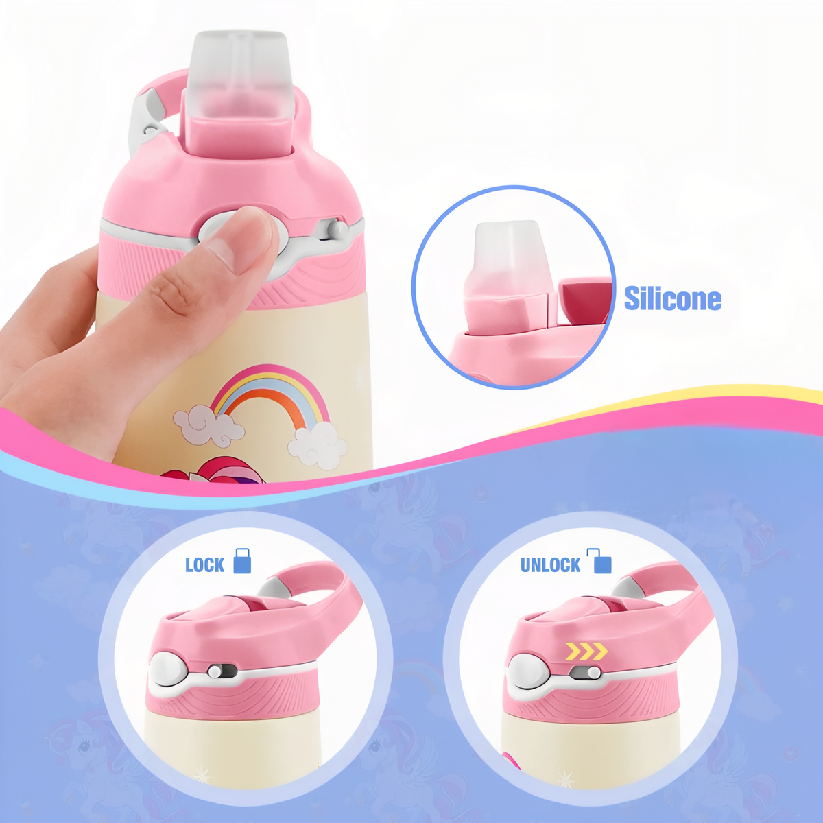 Gourde Enfant Ours 400ML — photo 6