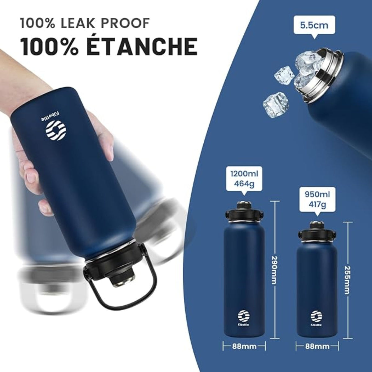 Gourde Inox Randonnée — photo 3