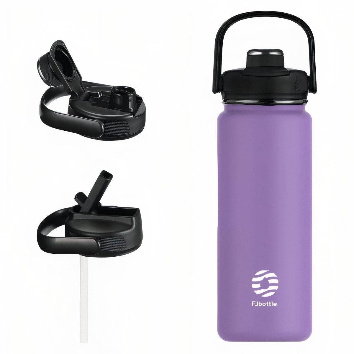 Gourde Inox Randonnée violet pastel