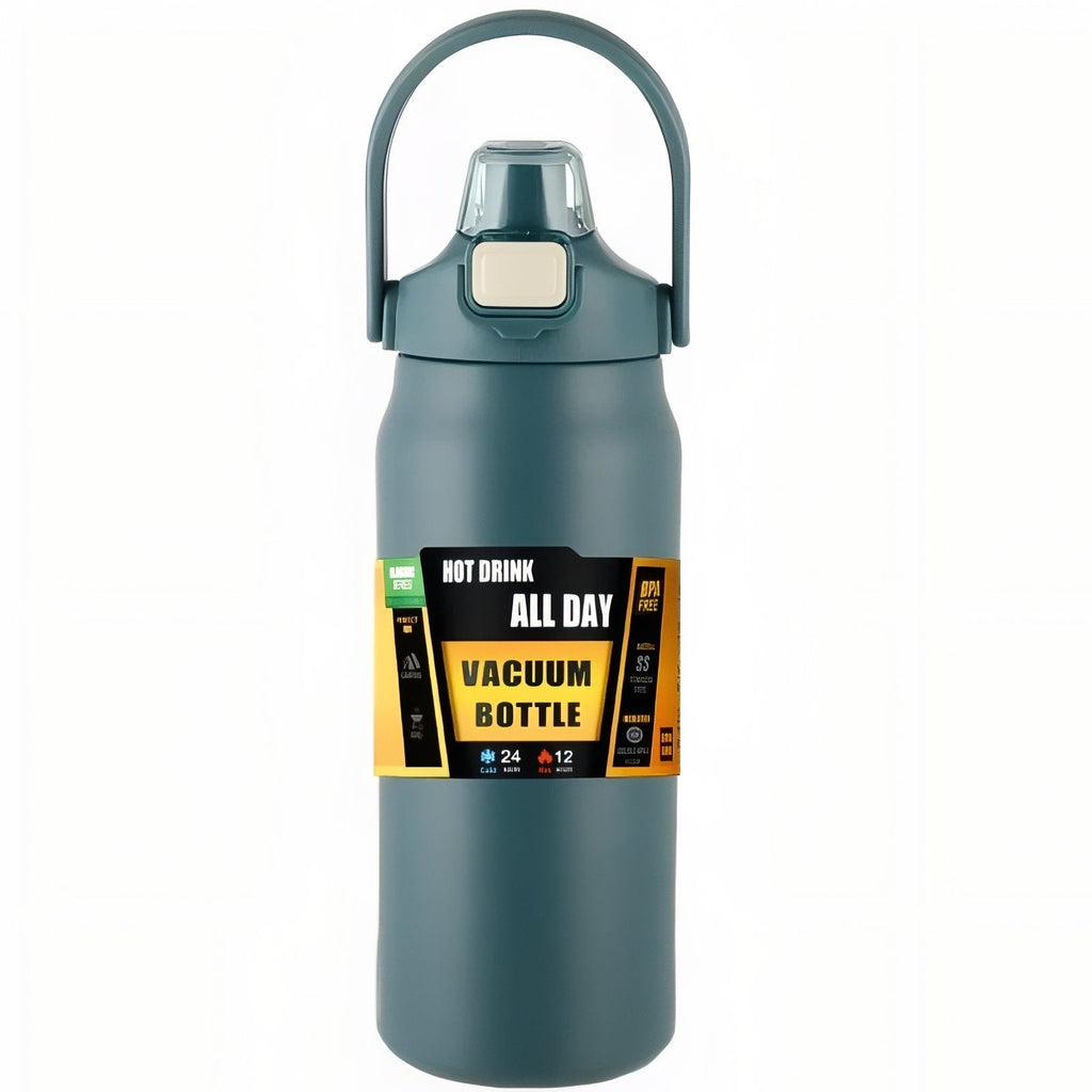 Gourde Isotherme Avec Bec Verseur gris foncé