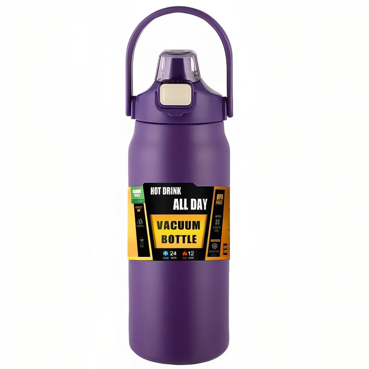 Gourde Isotherme Avec Bec Verseur violet foncé