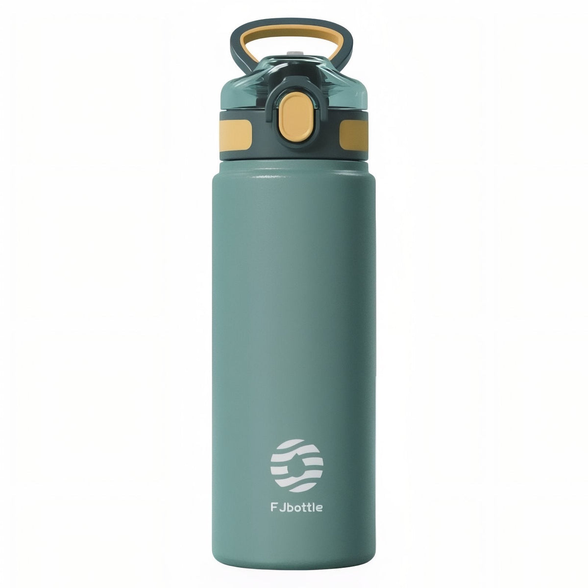 Gourde Isotherme avec Paille Intégrée turquoise