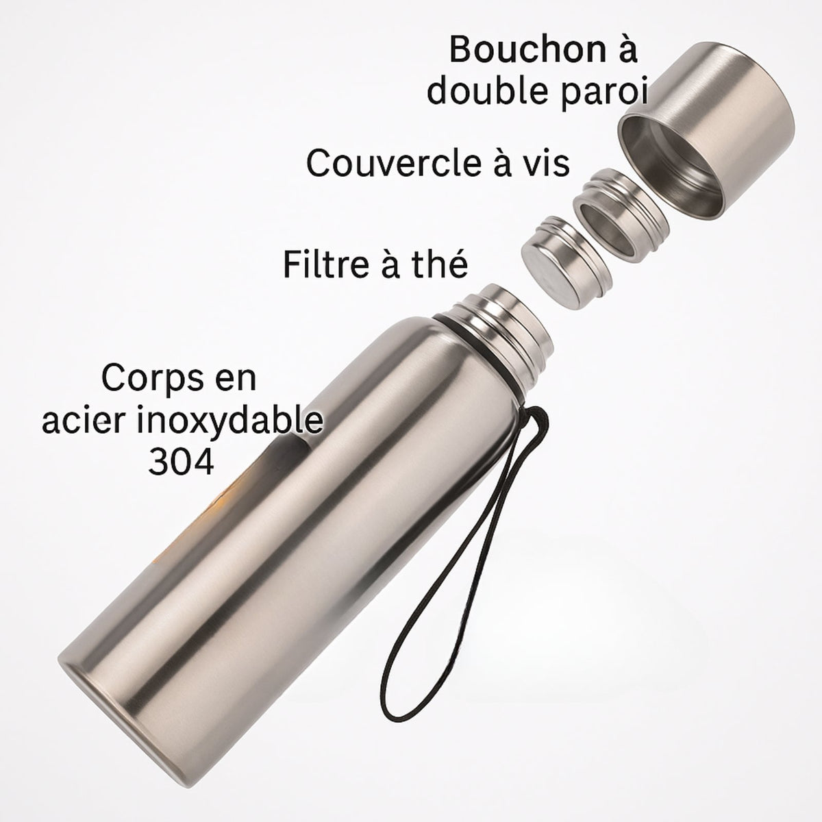 Gourde Isotherme Grande Contenance — photo 9