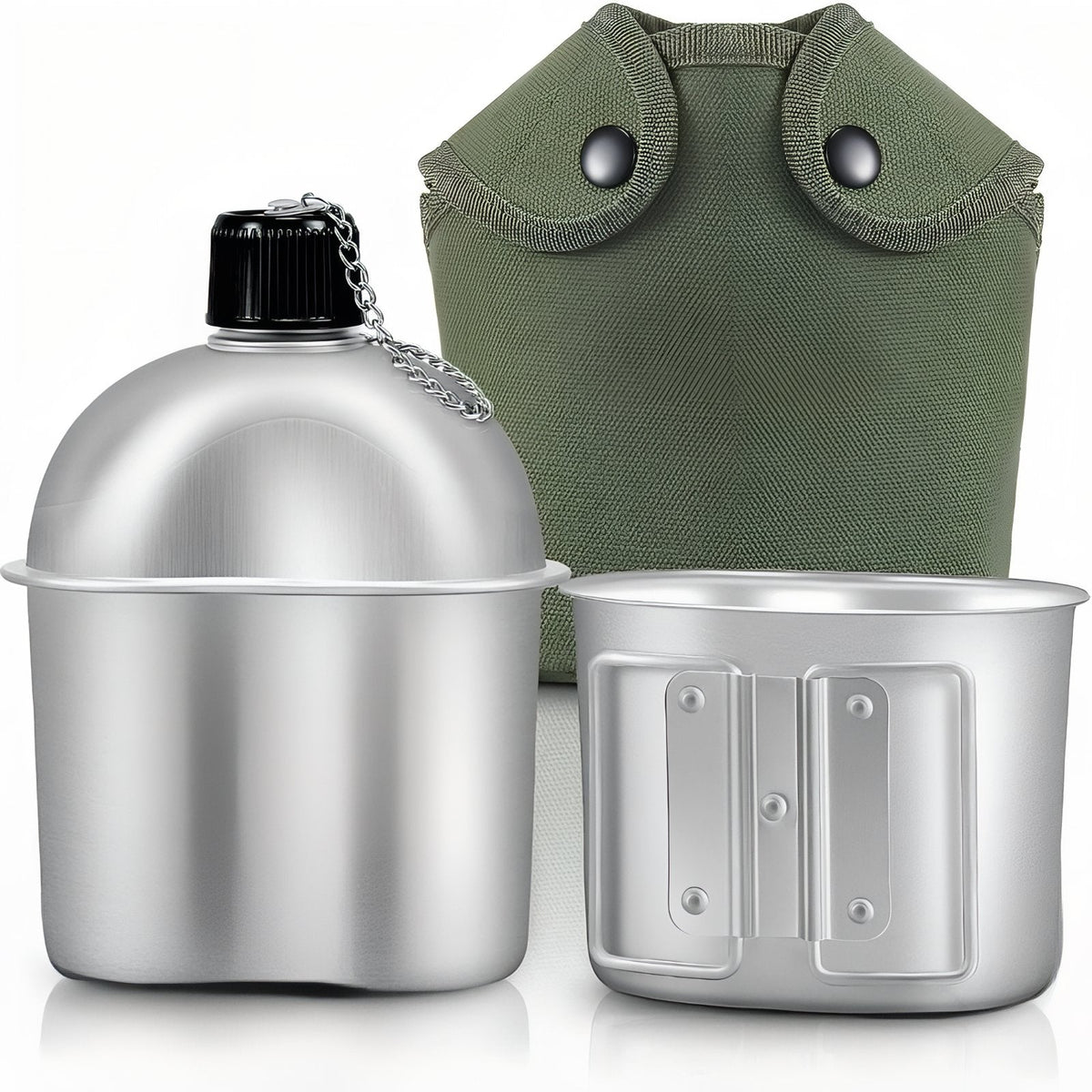 Kit Gourde Randonnée Aluminium