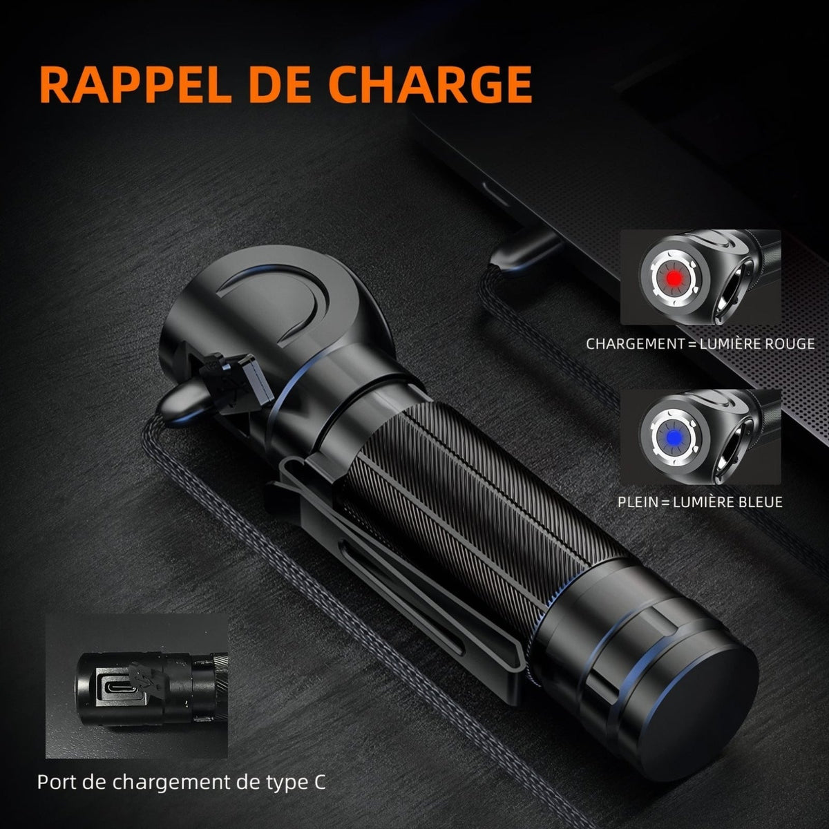 Lampe De Poche Frontale — photo 5