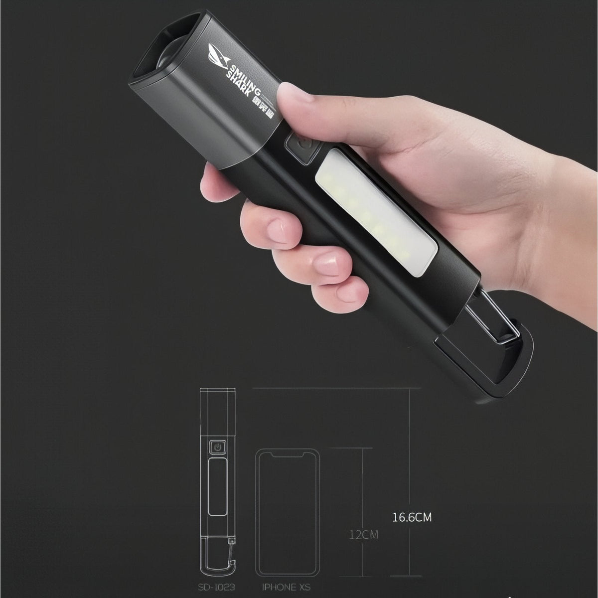 Lampe De Poche Randonnée Rechargeable — photo 3