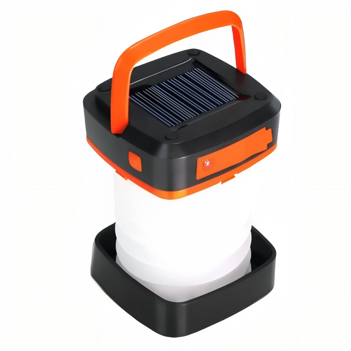 Lanterne Solaire Pliable orange et blanc
