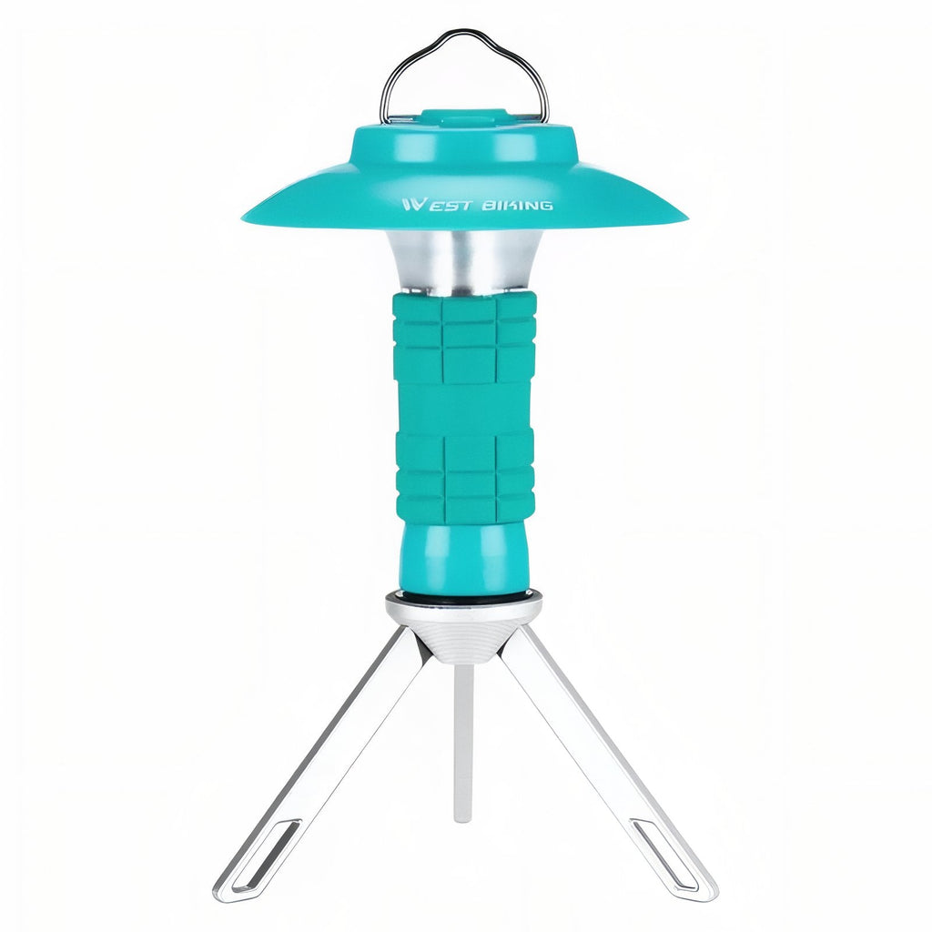 Lanterne Ultra Légère Randonnée turquoise et argent